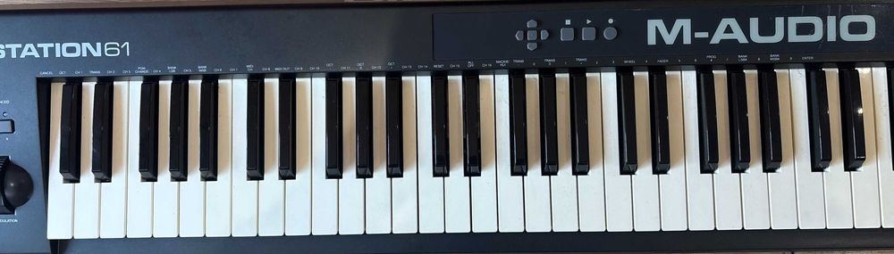 Teclado MIDI M-Audio Keystation 61 2