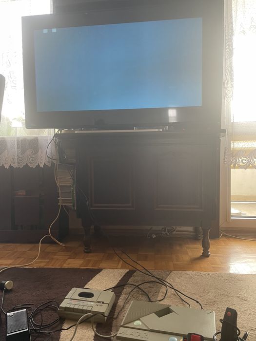 Rzadkie Atari XEGS + klawiatura + joysticki + zasilacz + XCA12