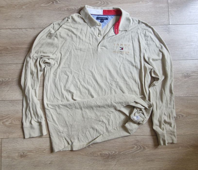 Koszulka ** Polo Longaleeve ** Tommy Hilfiger * XL