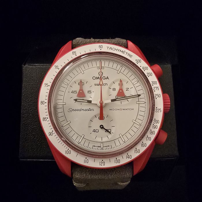Omega x Swatch Zegarek  Moonswatch Mission To Mars