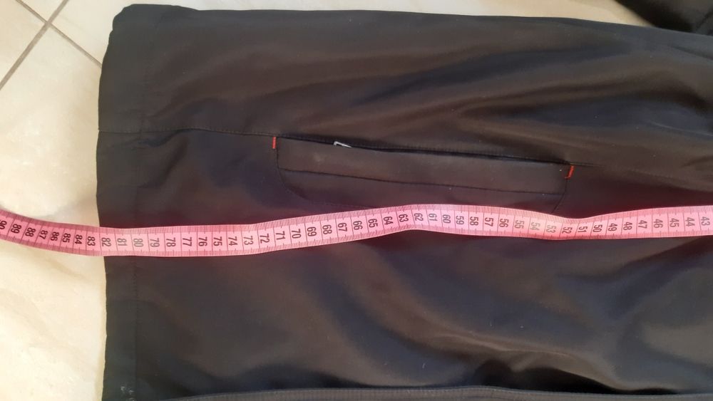 Kurtka parka płaszczyk męski 48/50 czarny