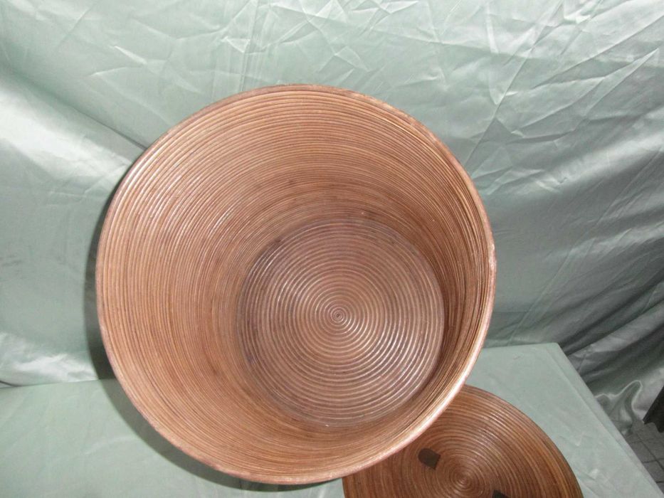 Cesto roupa em verga 45x40 cm