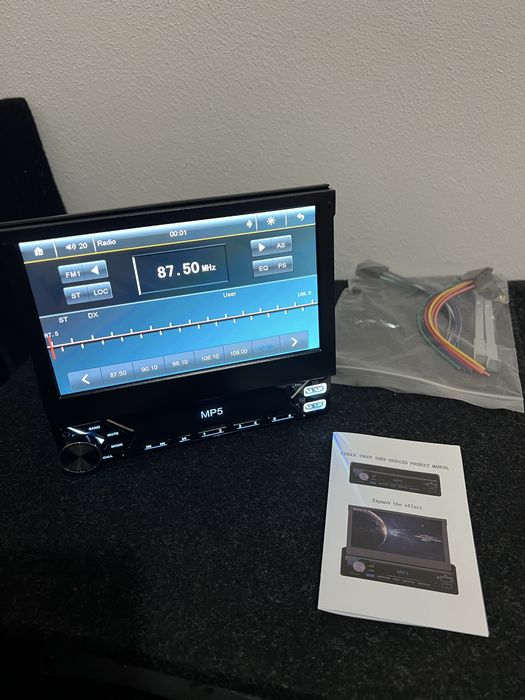 Auto radio Multimedia 1Din Tela 7” NOVO