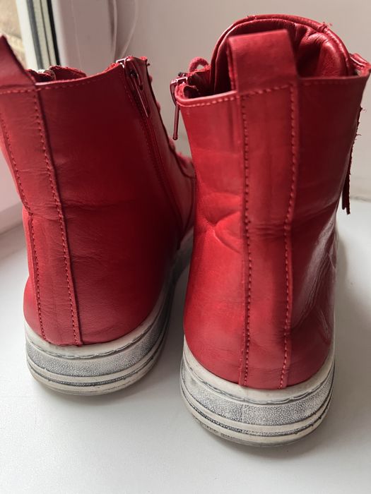 Кожаные ботинки Manitu, размер 42, стелька 26 см