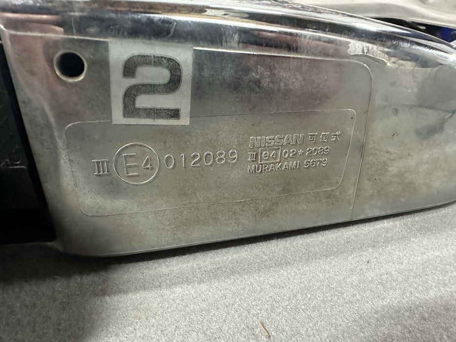 Nissan d22 нісан д22 зеркало зеркала ліве праве хром пікап pickup