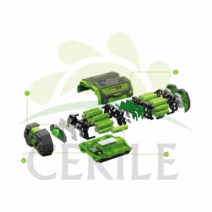 BATERIA DE LITIO EGO POWER 2,5AH 56V BA1400T (1P 140Wh)