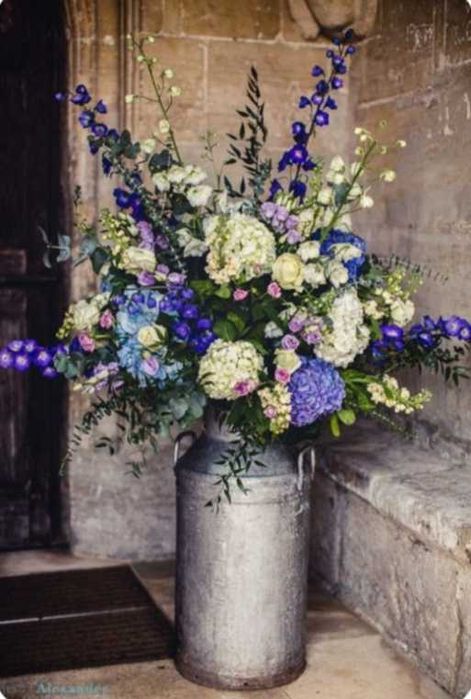 Ślub sielski, dekoracja duża