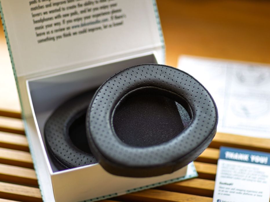 Pady DEKONI Elite Wentylowana Owcza skóra - do Sennheiser HD800 HD800s