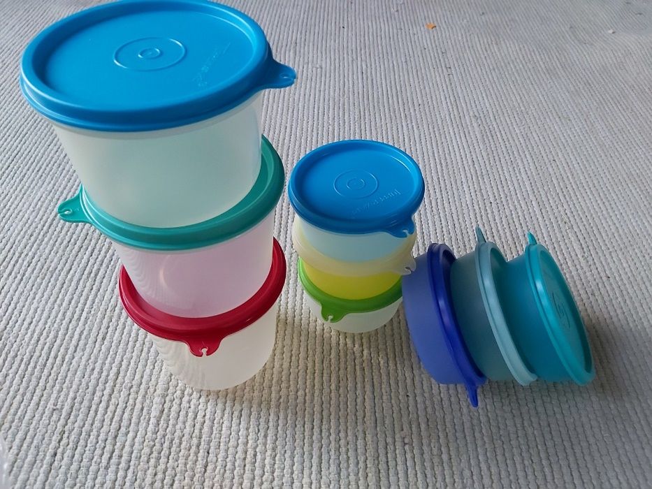 Caixas redondas_Tupperware