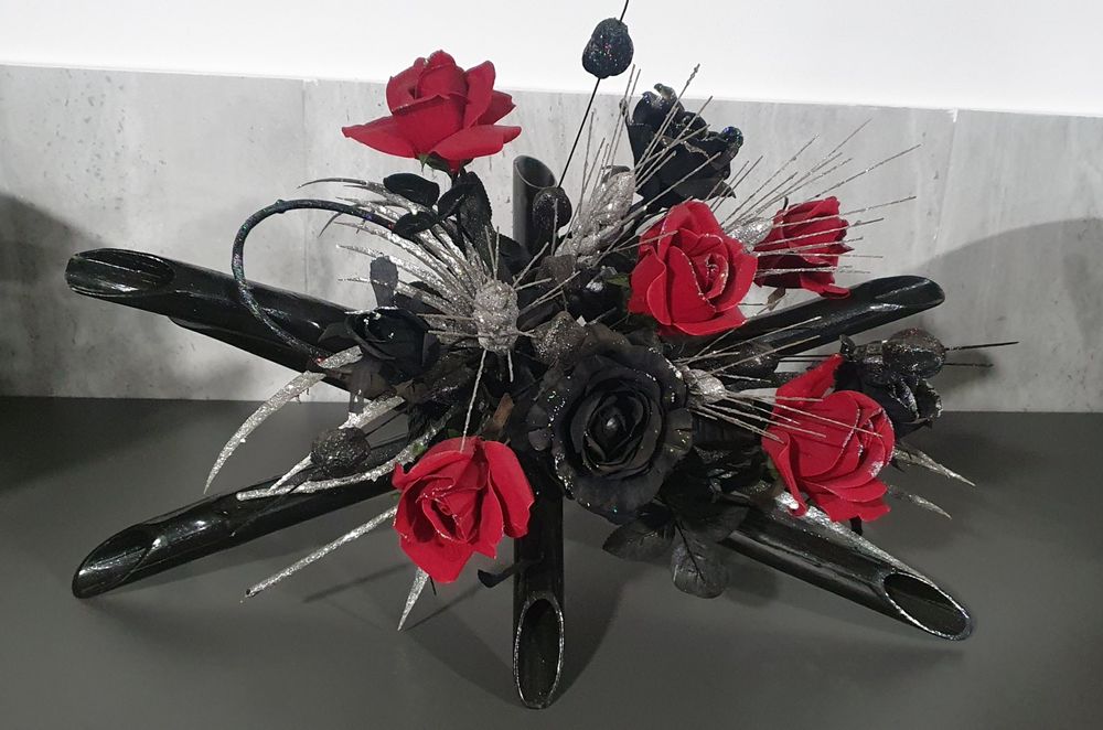 Arranjo centro de mesa como novo