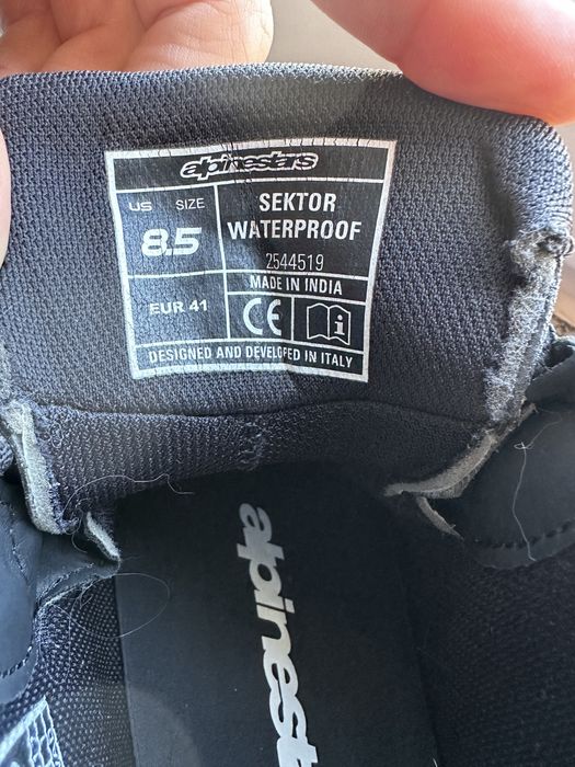 Alpinestars botas de mota (novas)
