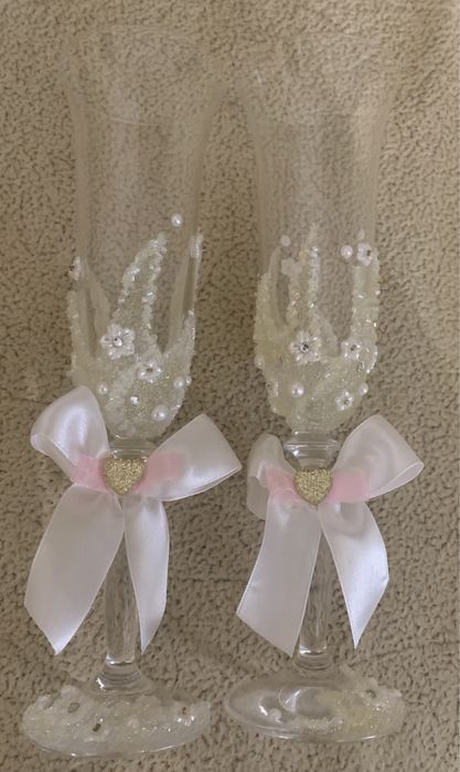 Весільні бокали. Бокали для молодять.