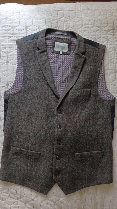 Жилетка Harris Tweed.