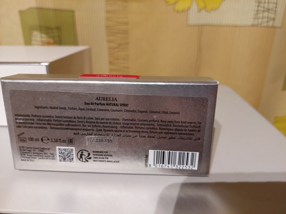 Giordano Benessere Aurelia 100ml woda perfumowana