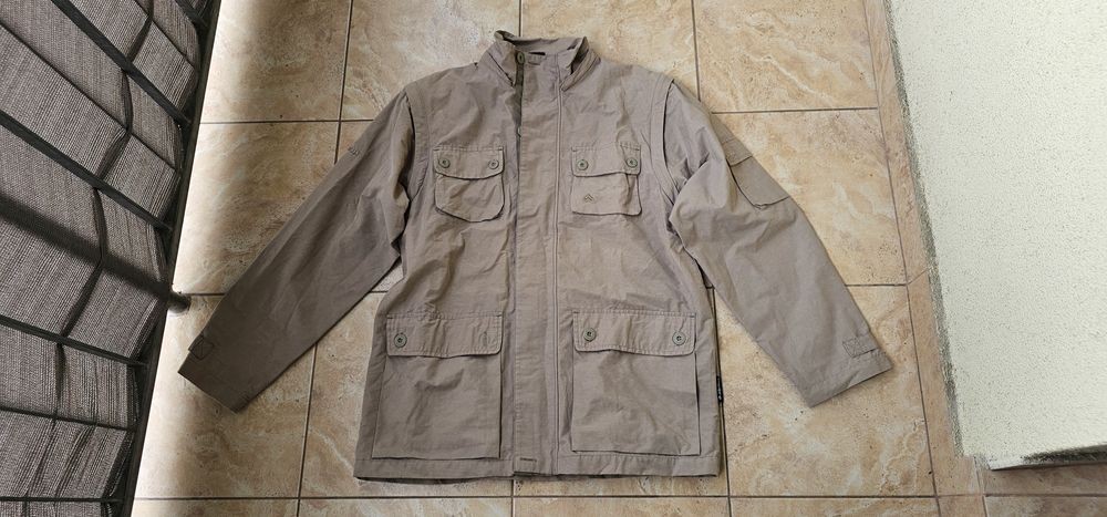 Alpinus kurtka męska rozmiar L odpinane rękawy wymiary na foto