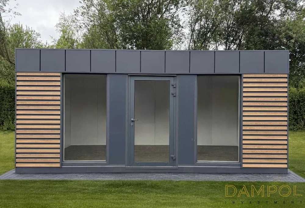 Nowoczesny pawilon / kontener 6×3 – przestrzeń dla Twojego biznesu