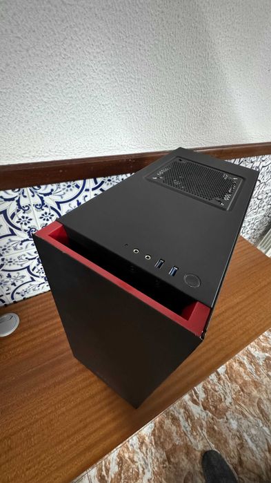 Caixa NZXT S340 Mid Tower Case Black/Red