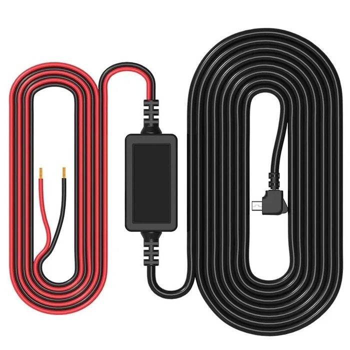 Zasilacz do kamery samochodowej USB Micro 5-30Volt 24H/na dobę