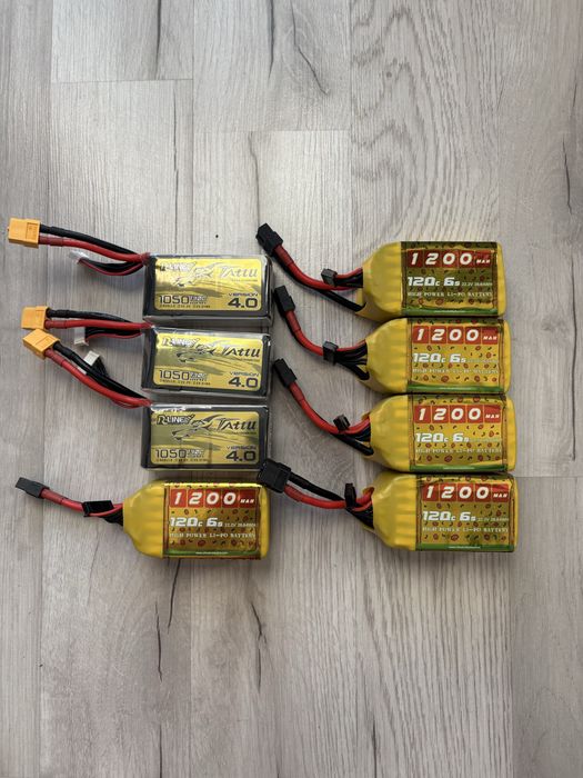 Pakiety lipo 6s cnhl tattu