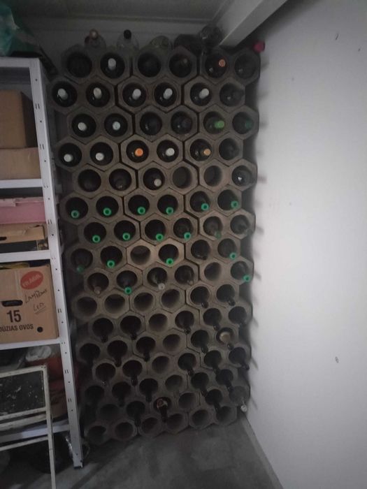 Garrafeira cimento por modulos duplo