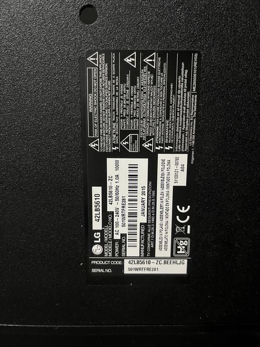 LG matryca 42 cale , Glośniki glośnik