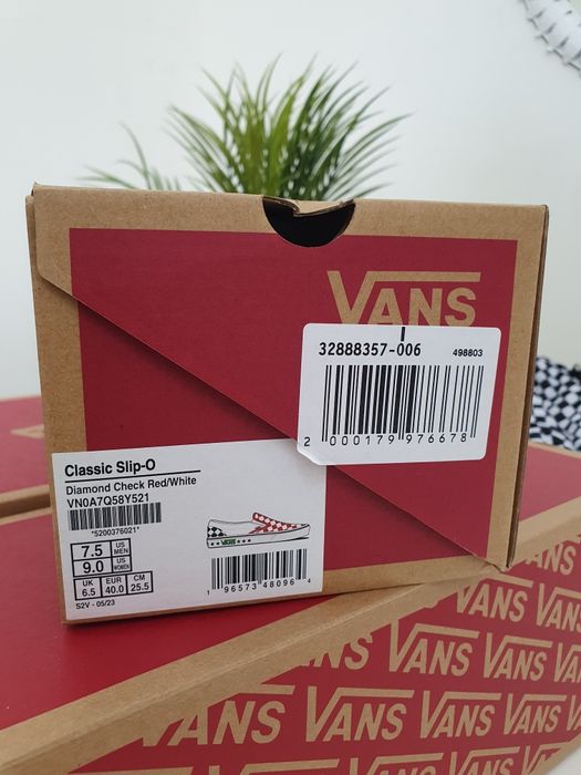 Vans originais novos em caixa numero 40