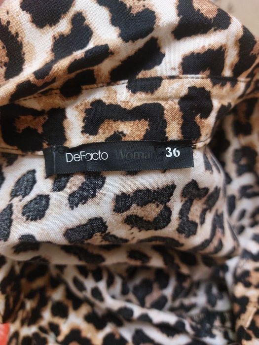 Леопардова міні сукня Defacto Woman 36
