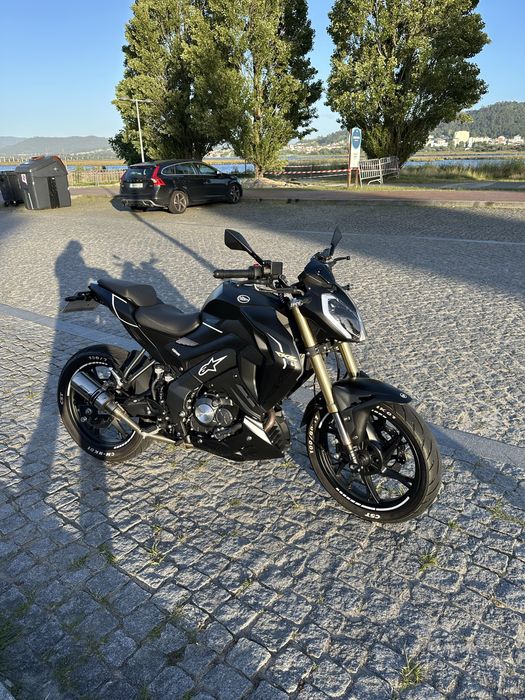 Linha completa + ponteira keeway rkf 125