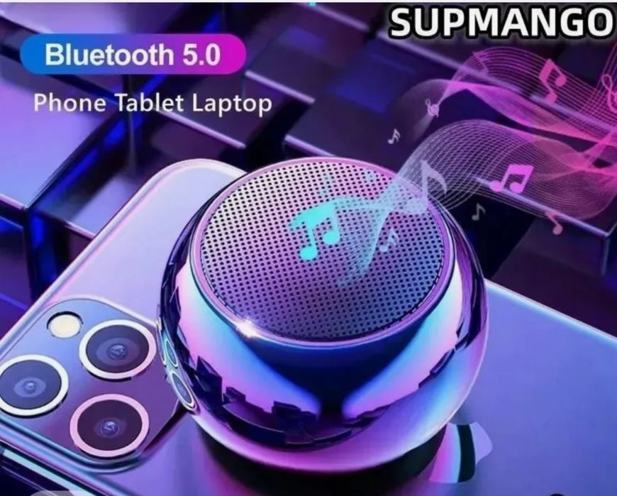 Głośnik kulka poręczny bezprzewodowy bluetooth