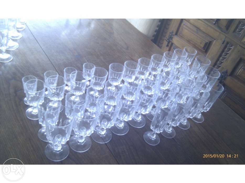 1 Lote de copos em Cristal