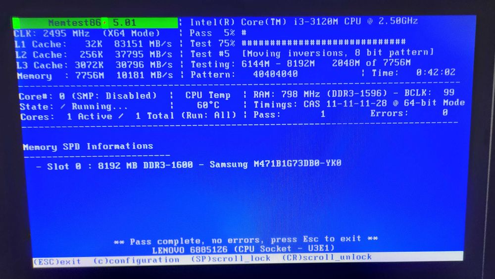 Оперативна пам'ять НОУТБУК TECMIYO DDR3L (1.35v) 8GB 1600MHz