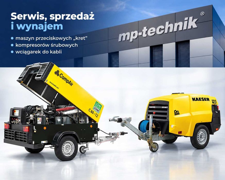 Serwis Kompresorów śrubowych / Sprężarek
