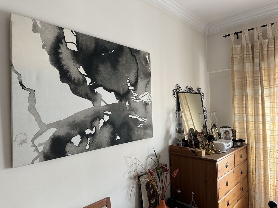 Conjunto de quadros IKEA Martin Bergström — estilo moderno minimalista
