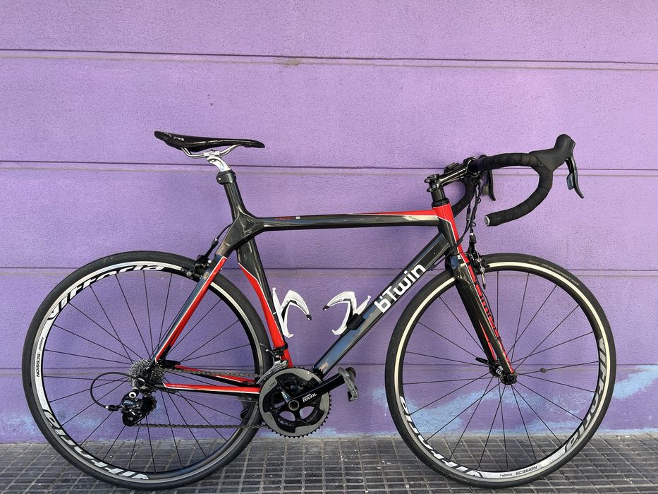 bicicleta de estrada em carbono B'Twin Facet 5