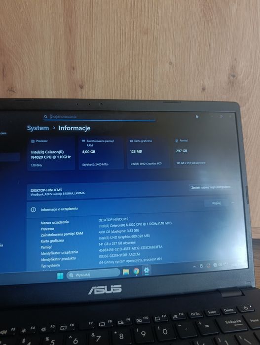 Laptop ASUS E410MA / L410M