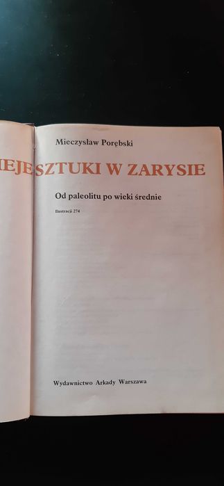 Porębski Dzieje sztuki w zarysie. T. 1