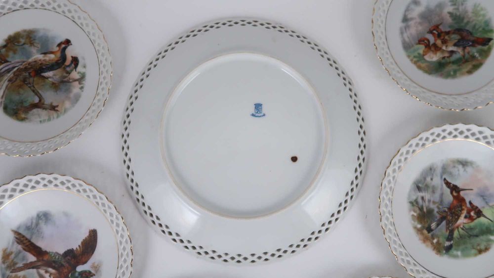 Conjunto pratos caça Schumann