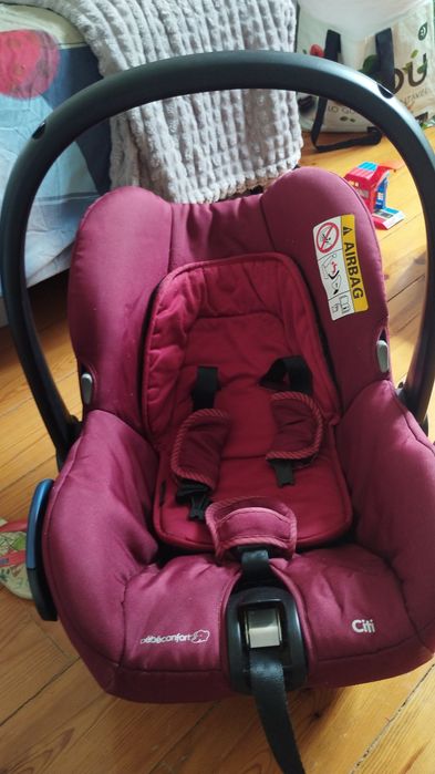 Conjunto de cadeirinha + alcofa bebé —