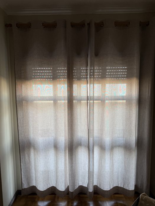 3 conjunto de cortinados