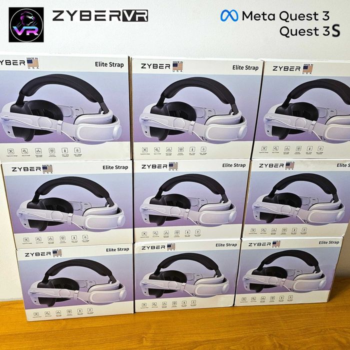 ‼️ TOP Meta Quest 3 (3S) кріплення з акумулятором ZyberUSA Elite Strap