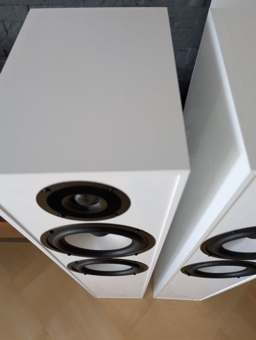 Kolumny Podłogowe Pylon Audio Pearl 25 | Biała Perła | Stan Idealny, Gwarancja..