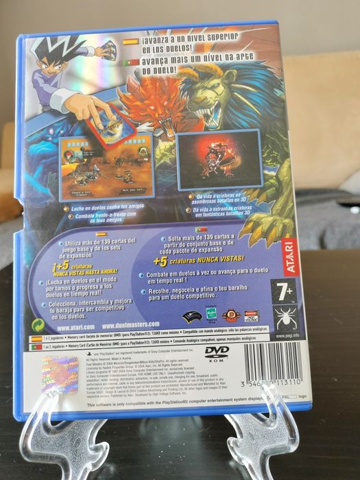 Jogo Yu-Gi-Oh Dual Masters ps2