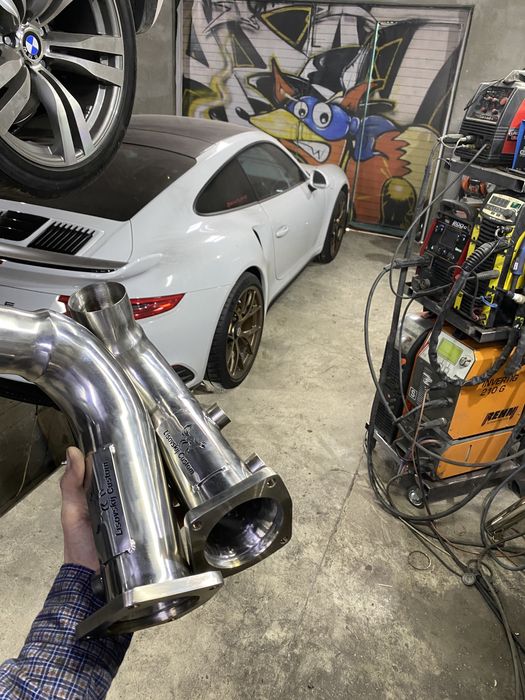 Downpipe даунпайп Mercedes c63 amg gt63s e63 downpipe