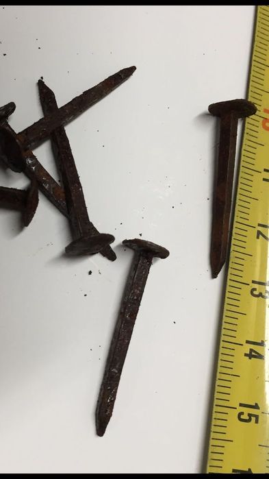 Gwoździe ozdobne stare Kute Kufry meble drzwi Konserwacja Hobby