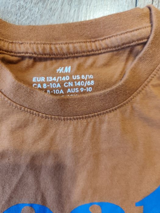 T-shirt chłopięcy 134 140 koszulka chłopięca traktor 134 140 H&M