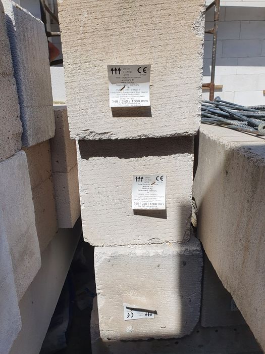 Nadproża belki nadprożowe