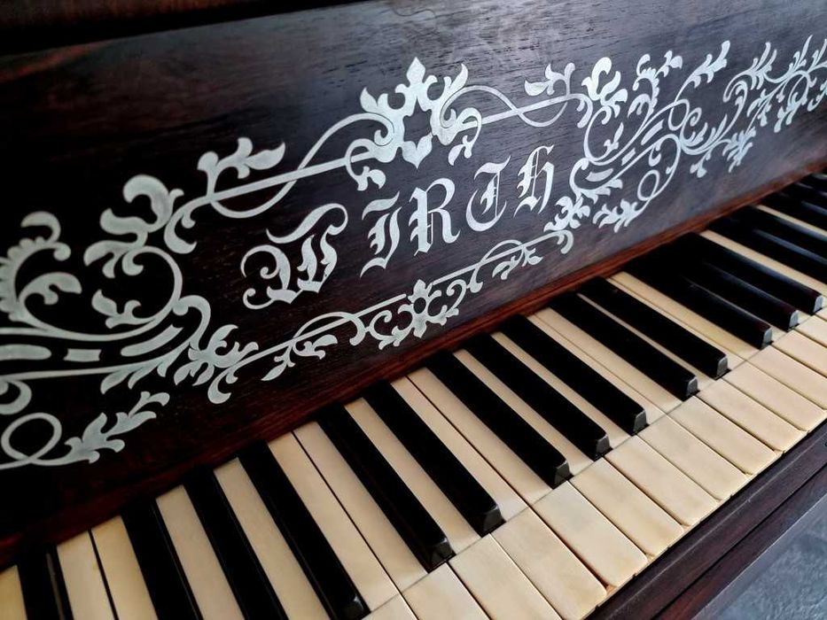 Prawdziwy FORTEPIAN Z CZASÓW CHOPINA - z fabryki WIRTH 212cm