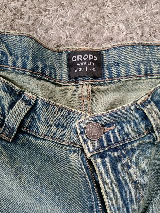 Cropp zestaw nowych spodni jeansowych 30/34