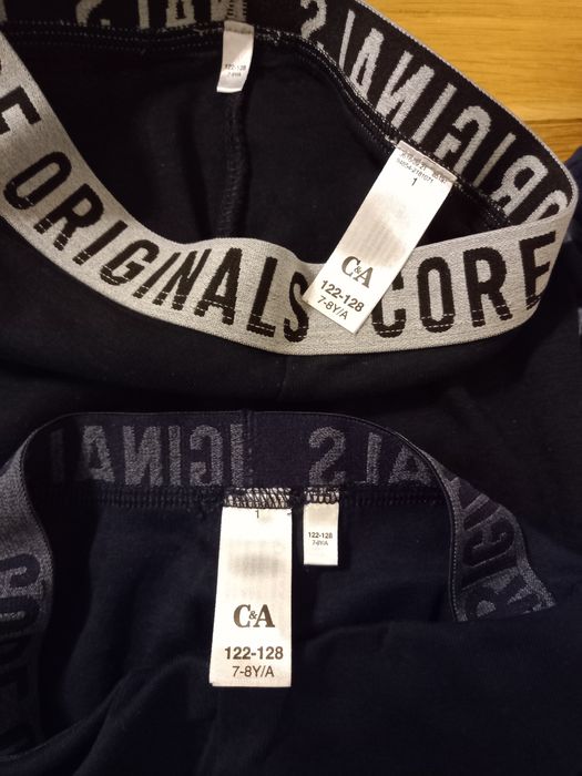 Leginsy bawełniane 6 szt. C&A 122-128