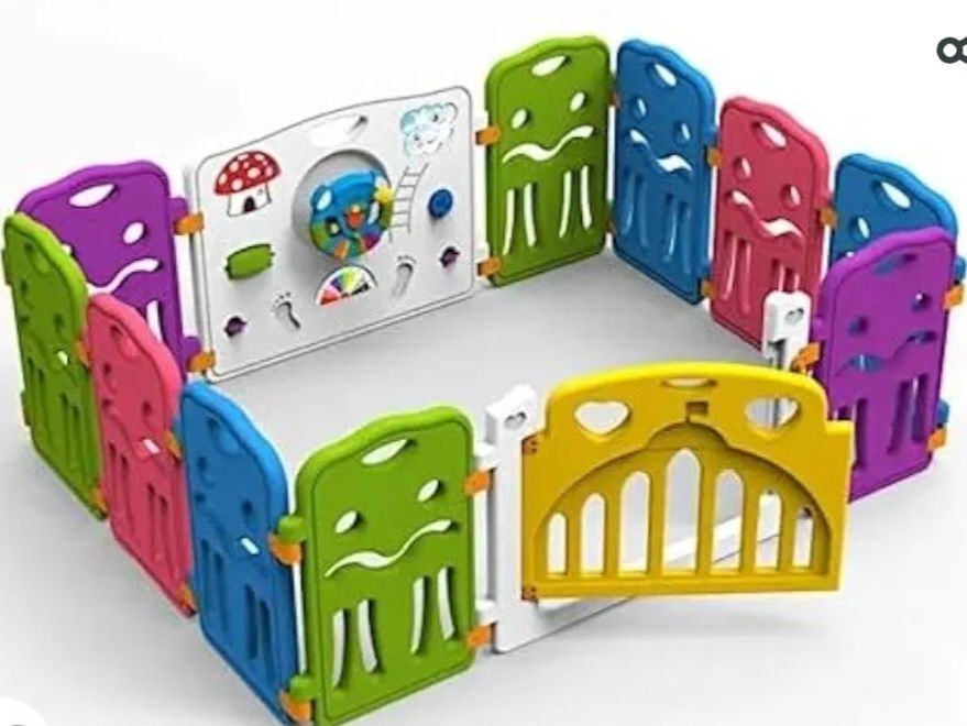 Star Ibaby Parque infantil bebé e crianças pequenas dobrável 120x120 Alhos  Vedros • OLX Portugal